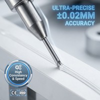 Robot de distribution de silicone automatique haute précision 3 axes pour l'industrie électronique/automotive 2600 ml Marque MSD Garantie 1 an