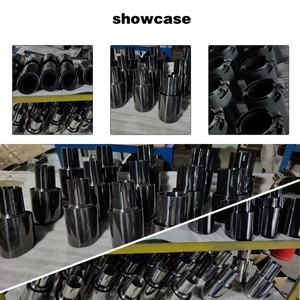 High Performance Carbon Fiber Exhaust Tip Muffler Clamp Glossy Black Tail Pipe for BMW M4 G82 G83 G80 M3 - Product Image 6