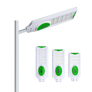 Farola <span class=keywords><strong>Solar</strong></span> LED de 300W 400W 500W con Sensor de Radar, Control Remoto, IP66 Impermeable, para Exteriores, Encendido/Apagado Automático, Batería Industrial ABS, 6000K - Product Image 2