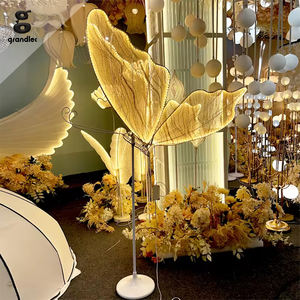 Luces Decorativas LED con Marco Metálico para Bodas, Paisajes y Centros Comerciales, con Motivo de Mariposas, Precio de Fábrica - Product Image 6