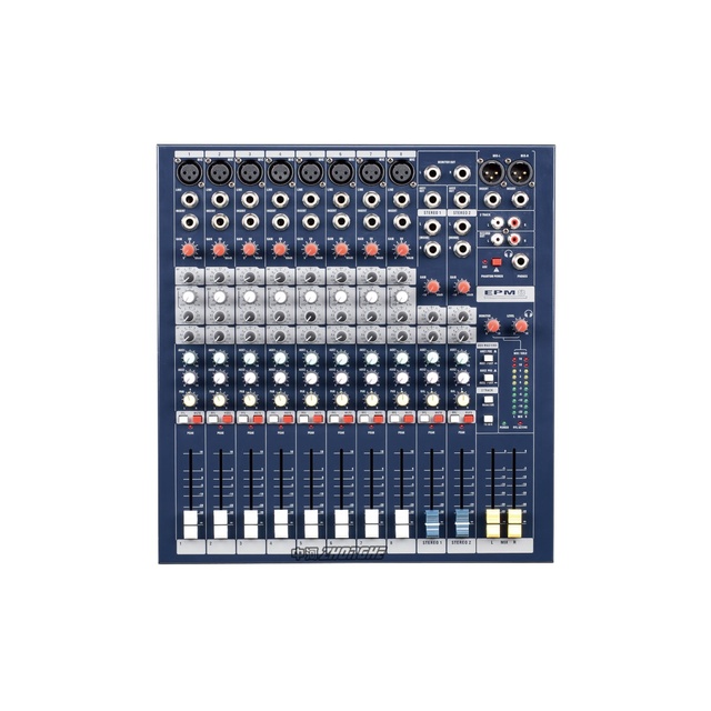 EPM8 Professional Audio Mixer Recording Digital Power Mixer 8 Channel Mixer