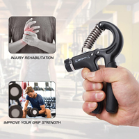 Fortalecedor de Agarre para Hombres y Mujeres con Resorte para Brazo Masajeador de Dedos Expansor para Ejercicio de Mano Gimnasio Fitness Entrenamiento Agarre de Muñeca