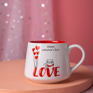 <span class=keywords><strong>Tasse</strong></span> à café en <span class=keywords><strong>porcelaine</strong></span> rose, <span class=keywords><strong>grande</strong></span> capacité, <span class=keywords><strong>tasse</strong></span> à café imprimée personnalisée, bon marché en vrac - Product Image 3