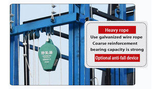 San nhiều mô hình thang máy giàn giáo điện có thể gập lại, giàn giáo nâng điện di động, giàn giáo Điện Gấp 2-10m có thể gập lại - Product Image 4