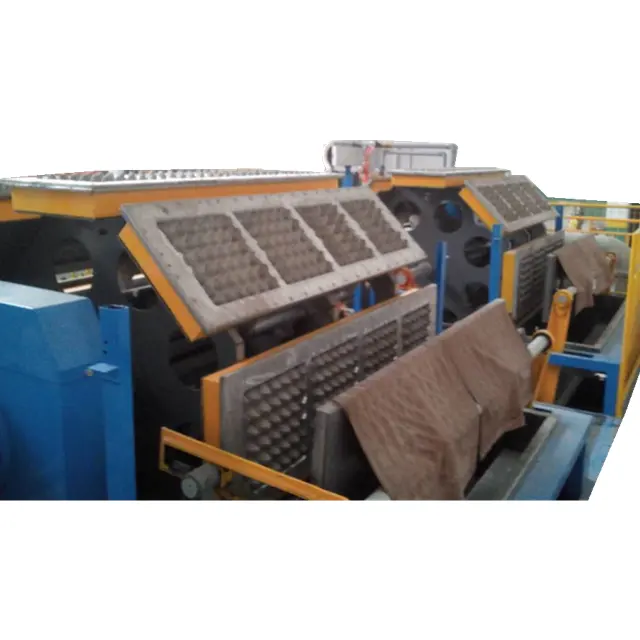 bset selling egg tray machine/coffee cup tray holder pulp moulding machine/paper recycling equipment