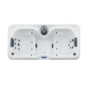 Acrylique <span class=keywords><strong>de</strong></span> luxe <span class=keywords><strong>spa</strong></span> pas cher 2 personne 2 sièges hydromassage mini sauna - Product Image 1
