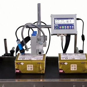 Máquina de impresora de inyección de tinta térmica de 12,7mm para impresora de inyección de tinta TIJ de pantalla táctil con logotipo de número de codificador de fecha Industrial de cabezal único en línea - Product Image 6