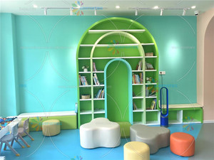 Chiquitos bibliothèque de bureau à domicile pour magasin d'affichage magasin de jouets idées de boulangerie au détail conception d'exposition école pour enfants salon centre commercial - Product Image 3