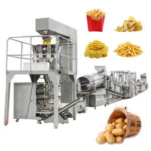 KLS Automatic Frozen French Fries Machine Frozen French Fries Production Line Machine for Freezing French Fries