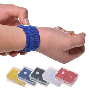 Bracelets de sécurité sportive Support de poignet Mal de voiture Sick de mer Bandes de poignet Anti-mal des transports Bracelets Anti-nausée - Product Image 3