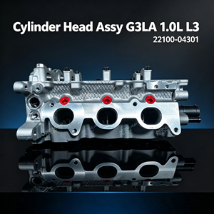 ชุดประกอบฝาสูบ22100-04301สำหรับ Hyundai I10 Kia picanto เครื่องยนต์ G3LA 1.0L อะไหล่อลูมิเนียม12V DOHC 2011-2025 - Product Image 1