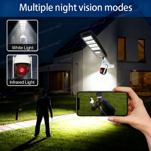 <span class=keywords><strong>Lampione</strong></span> Solare 4G All-in-One con Telecamera ETENDA ETD-SG-200W Lampada di Sicurezza Intelligente con Sensore Radar Controllo Remoto IP65 Impermeabile 6V - Product Image 3