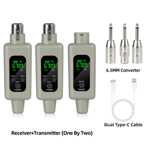 Chuyên Nghiệp Có Dây Chuyển Đổi Không Dây Hệ Thống Microphone Transmitter Receiver Guitar Khuếch Đại Microphone Hệ Thống Không Dây - Product Image 4