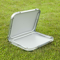 Easy — mini table à succion pliable en aluminium, meuble de camping pliable pour chambre à coucher