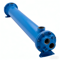 Échangeur de chaleur hydraulique à plaques brasées, mini-refroidisseur d'huile hydraulique compact largement utilisé dans les machines d'ingénierie