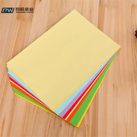 Venta Directa de Papel para Scrapbooking de Color Brillante, Tamaño A4, 70gsm 80gsm, Papel para Manualidades Personalizado, Cartulina Económica para Niños, Papel de Oficina Liso