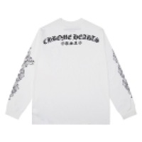 T-shirt à manches longues Kro Heart Original Three-Label, coupe ample, imprimé floral américain, coton épais, respirant, anti-UV, pour couple