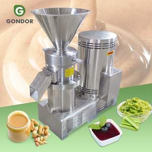 Machine à moulin colloïdal multifonction en acier inoxydable pour la fabrication de pâte de sésame super fine, de viande, d'huile et de tahini - Product Image 1