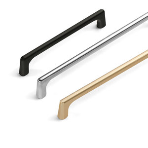 Pegangan pintu Nordic, lemari pakaian perak terang minimalis Modern minimalis cerah - Product Image 3