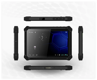Tablette industrielle robuste OEM 10,1 pouces, étanche à la poussière, étanche à l'eau, résistante aux chocs, IP67, tablette Android avec NFC, tablette PC 4G LTE