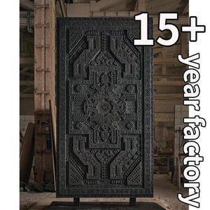 Panel de <span class=keywords><strong>pared</strong></span> de <span class=keywords><strong>madera</strong></span> natural 3D, panel de <span class=keywords><strong>listones</strong></span> de diseño moderno para <span class=keywords><strong>salón</strong></span>, decoración contemporánea del hogar para uso hospitalario - Product Image 1