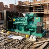 Pan Valley 1500kW/1875kVA Hochleistungs-Dieselgenerator mit offenem Rahmen 380V 50/60Hz Notstromversorgung für Große Einkaufszentren Hotels