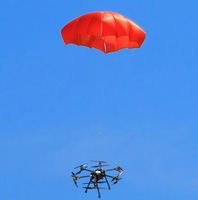 Parachute de transport pour drone, tissu de parachute, tissu en nylon pour parachute, système de parachute