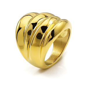 Classic Silver/<strong>Gold</strong> <strong>Cocktail</strong> <strong>Ring</strong> Women Hollow Shiny <strong>Rings</strong> Finger Fashion Wedding Engagement <strong>Ring</strong> Jewelry Valentine Gifts - Product Image 4