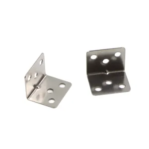 Right Angle L Shape Bracket Fastener Stainless Steel Corner Code Fitting Connector Wooden Shelf Furniture Hardware