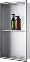 Niche de douche Cadre de salle de bain Brosse Wc Top 2025 Cuisine Cuisine Encastrable Douche Niche