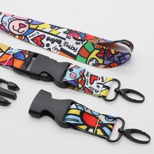 Cordones Personalizados Ecológicos con Transferencia Térmica, Sublimación a Todo Color, Correas de Poliéster para el Cuello, Hebilla de Seguridad para Regalos Promocionales - Product Image 4