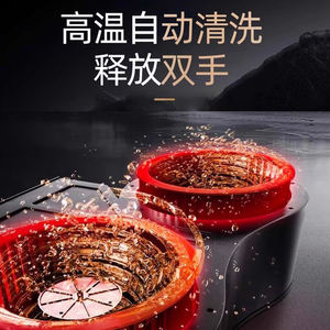 Hotte aspirante ultra-mince à montage supérieur 710-900 mm à double moteur haute aspiration pour cuisines de style Hong Kong - Product Image 4