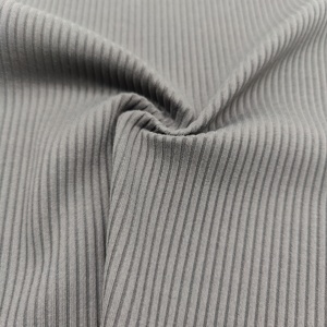 340gsm服装罗纹面料针织85尼龙15氨纶罗纹纹理泳衣面料 - Product Image 4