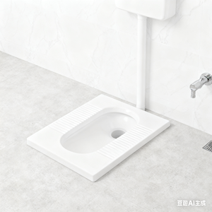 Inodoro S-Trap Squat con tecnología Super Syphon, esmalte vitrificado y construcción <span class=keywords><strong>de</strong></span> cerámica <span class=keywords><strong>de</strong></span> una pieza Sistema avanzado <span class=keywords><strong>de</strong></span> doble descarga - Product Image 5