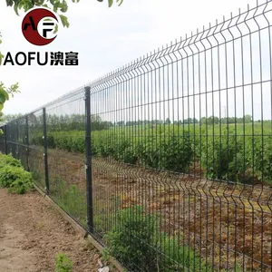 Anti-climbing Prison Fence Airport Welded Wire Fencing 2x2.5m