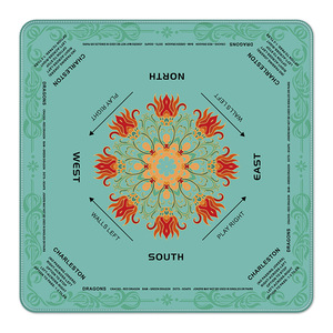 Alfombrilla de Mahjong Antideslizante y Reductora de Ruido de 32.4 Pulgadas para Juegos de Mesa, Ajedrez y Cartas, Venta al Por Mayor Transfronteriza - Product Image 1