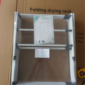 Space Saving Adjustable Expandable Foldable Metal <strong>Laundry</strong> Clothes <strong>Drying</strong> <strong>Rack</strong> - Product Image 4