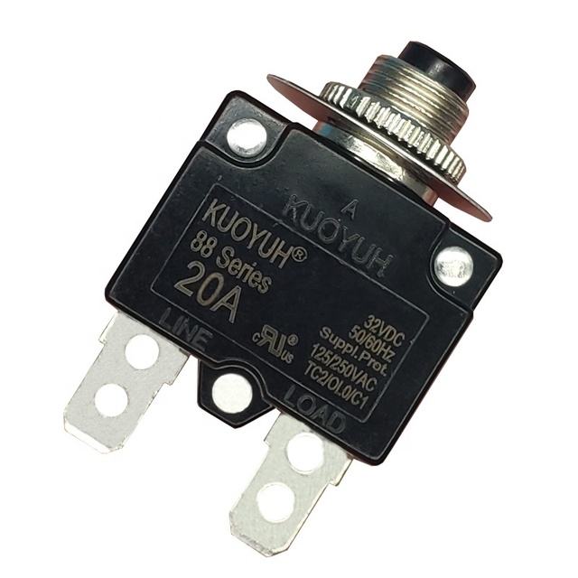 Kuoyuh 88 Series 20A Waterproof Motor Thermal Protector Electronic Disyuntor Circuit Breaker