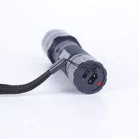 Lampe torche tactique LED de qualité militaire 1200 lumens, zoomable, étanche pour le camping et l'équipement de survie