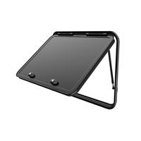 Porte de caravane en alliage d'aluminium 700x500mm, porte à bagages pour camping-car, porte de camping-car pour remorque à larme