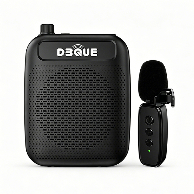 Compact Plastic Cabinet Loudspeaker UHF Rechargeable Voice Amp with BT5.2 Wireless Mic for SHIDU Teacher Classroom Lecture