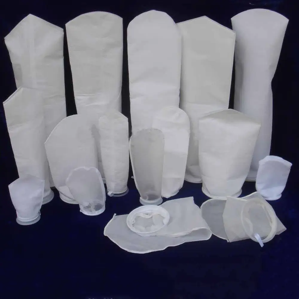 Manicotto del filtro a sacco per Media di filtrazione dell'aria in tessuto Non tessuto per collettore di polveri a getto d'impulso per impianti di cemento