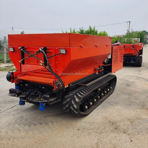 Penyebar Pupuk Jenis Crawler, Dapat Ditarik Traktor, Dapat Beradaptasi Segala Medan, Mengatasi Pupuk Kering, Basah, dan Menggumpal - Product Image 3