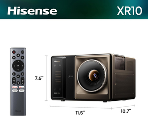 Proyector Láser Triple 4K Hisense XR10 Versión Global Rc, Proyector Inteligente 4K con Zoom Óptico de 6000:1, 6000 Lúmenes ANSI, DLP - Product Image 1