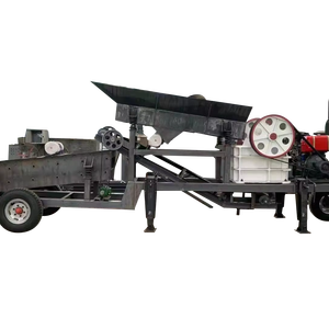 Ligne de production de concasseur à mâchoires mobiles Hengtong à économie d'énergie - Capacité robuste de 150 T/h avec moteur et roulement pour l'exploitation minière - Product Image 1