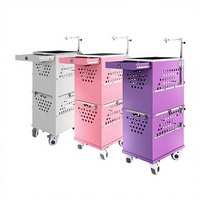 MJF ALAC-215 Tiroirs de canil professionnels respirants en alliage d'aluminium et acier inoxydable 304 pour la compétition canine, toutes saisons