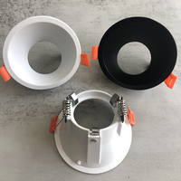 Bon marché Prix projecteur LED montage MR16 fixe GU10 intérieur vers le bas luminaire boîtier anti-éblouissement encastré LED Downlight