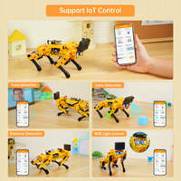 Hiwonder MechDog, Perro Robot de IA de Código Abierto, Control ESP32, Reconocimiento de Visión por IA, Interacción por Voz, Perro Robot Cuadrúpedo