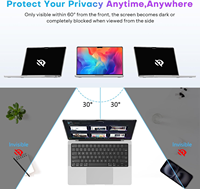 Filtre de confidentialité amovible anti-espion et anti-lumière bleue de qualité fabricant AAA à 30 degrés pour écran d'ordinateur portable de 14 pouces