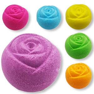 Bomba de acuario, bomba de hormigón, bomba lacrimogena perfumada con rosa hecha a mano, ducha de SPA orgánica para salón y pedicura en casa - Product Image 2